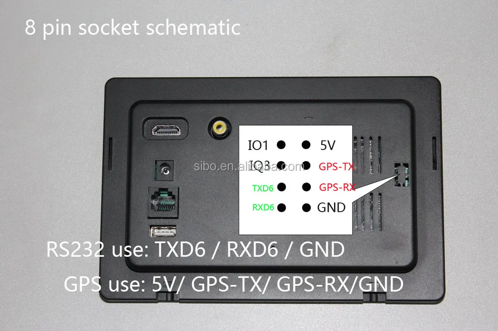 7 Inch RS232 Touch Panel Android Controller