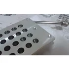 Custom lip balm aluminum mold maker inject mould plastic lipstick making mold