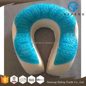 Cooling Gel Memory Foam Travel Neck Pillow Buy Travel Neck