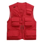 Hot sell men's Multi-pocket fishing vest pack