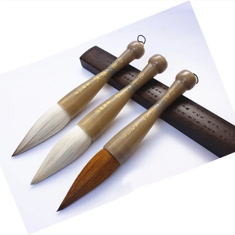1 PC Chinese Brush Pen Couplet Characters Upscale Wen Fang Si Bao Calligraphy Art Gift