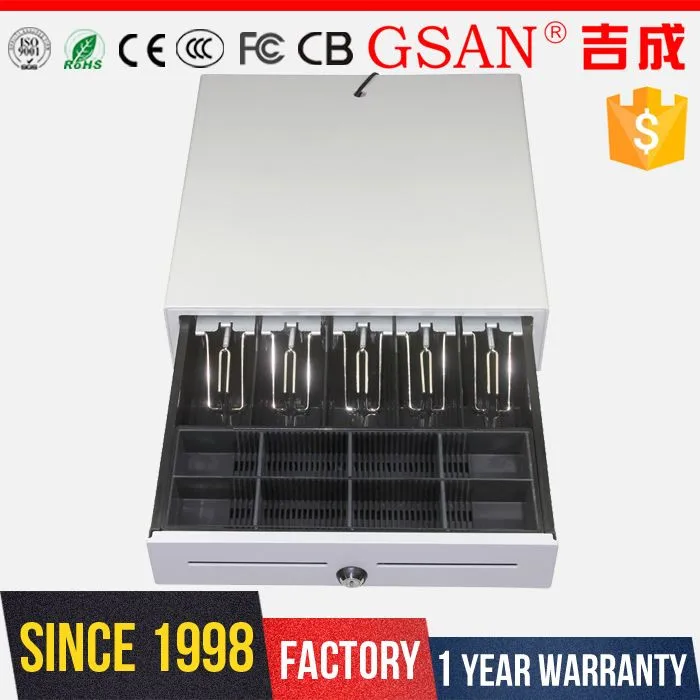 GS-405A gsan現金ボックス5法案xコインメタルposキャッシュドロワー仕入れ・メーカー・工場