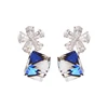 E-11stones for jewelry crystals from Swarovski+cube stone earring stud