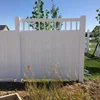 Fentech Factory Manufacturing PVC Semi-Privacy Fence Panels