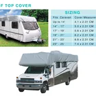 Waterproof Tailored roof top cover Caravan Cover/RV Cover/Motorhome Cover