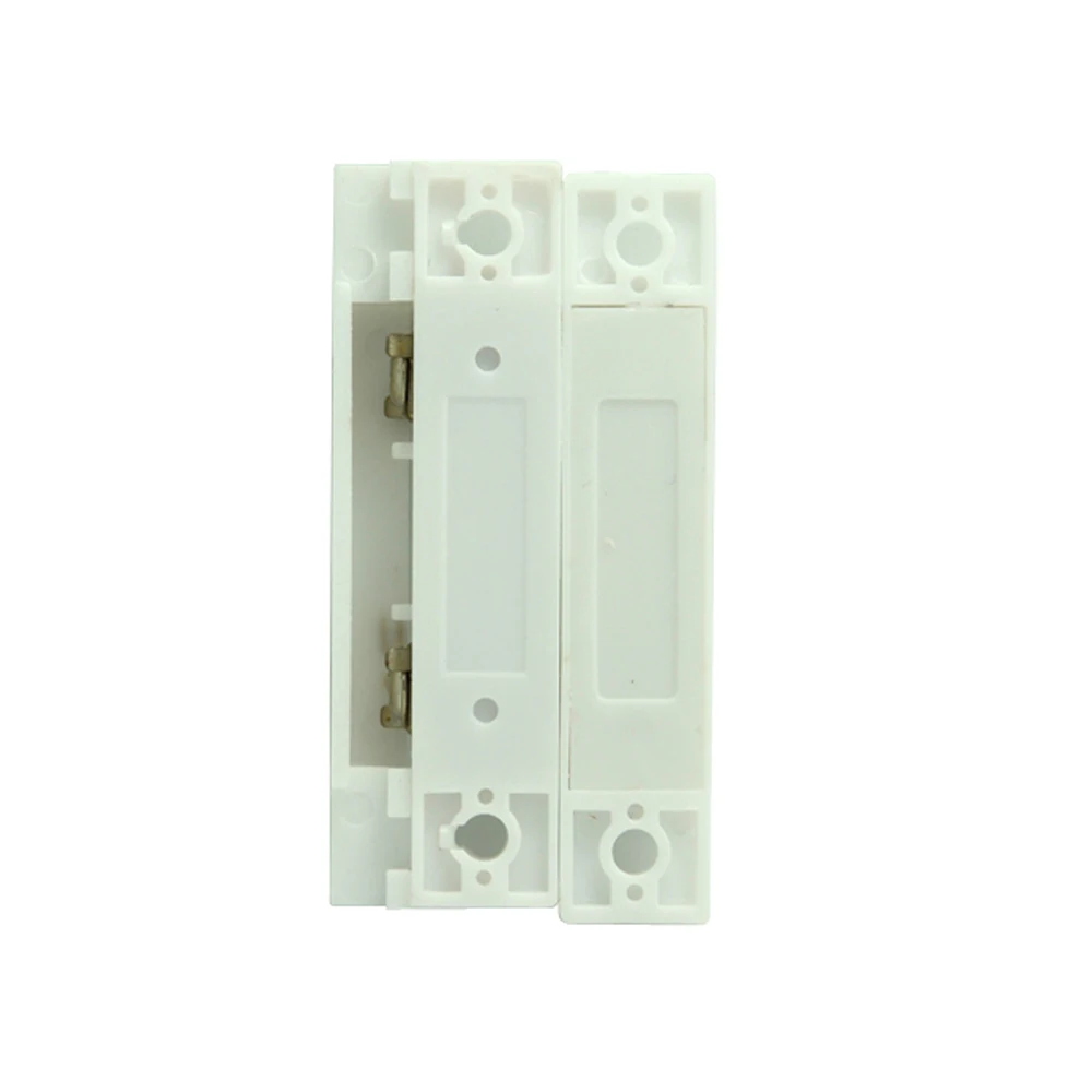10 Pcs Door Contact Sensor Plastic Door Open Alarm Magnet Detector Normally Close Magnetic Switch Security Accessories panic button alarm system