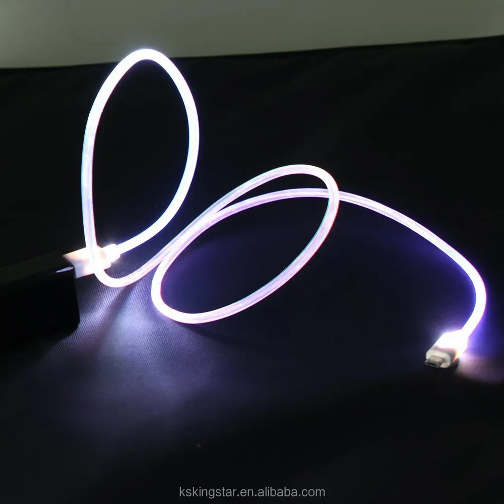 new design for smartphone led micro usb cable - ANKUX.COM