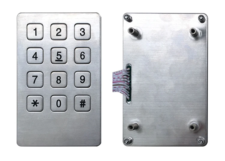 numeric keyboard usb keypad telephone call hotline emergency phone intercom system door lock access control source