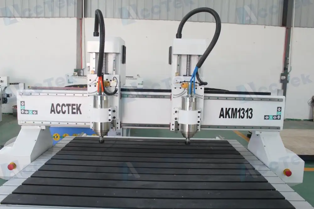 Factory supply dual heads wood design cnc machine price with CE certification