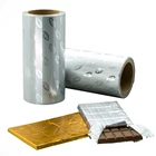 Soft Gold Foil Aluminum Foil Wrapping Heat Sealable Gold Foil For Wrapping Chocolate Bars Aluminium Foil