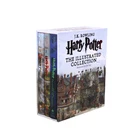 Top quality custom cover size harry potter book set printing service