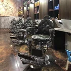5% off Kingshadow hot selling New crystal Barber chair Styling chair Hair Salon furniture beauty salon barber chair used