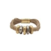 Fashion Rope bracelet Europe Multicolor Multilayer Korean copper ring Velvet bracelet magnetic clasp Wrap Leather Jewelry
