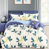 New Style revisable 100% quilted pillow case cotton percale bedding comforter set