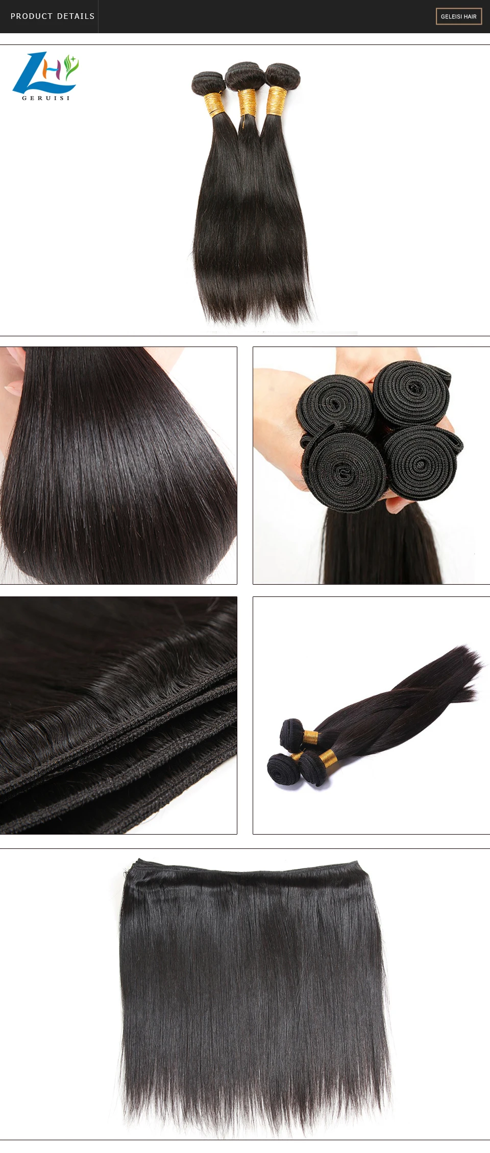 New Cuticle aligned Brazilian human hair extension 10a 12a Grade virgin straight hair weave bundles Mink unprocessed hair vendor