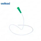 Disposable PVC Plain type connector Suction Catheter