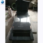 Granite Tombstone Black Poland Granite Monument Guitar Headstones Monuments Tombstone Design