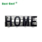 Metal Wall Mounted Wine bottle Rack holder with Cork Storage