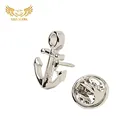 Custom Logo Breast Cancer Lapel Pin With Magnetic Backs Holder