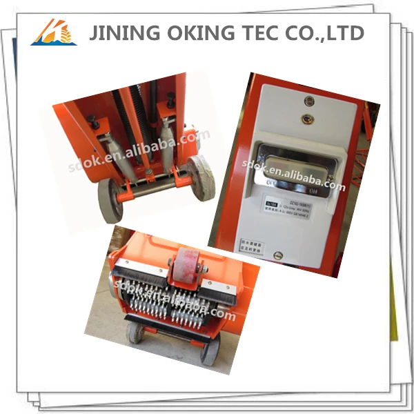 Multifunctional walking machine advertisement,New design tile floor scraper