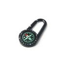 promotional multi custom plastic carabiner compass