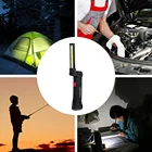 USB Rechargeable COB Work Light LED Magnetic Flashlight Portable Lantern Outdoor Camping Tent Working Torch