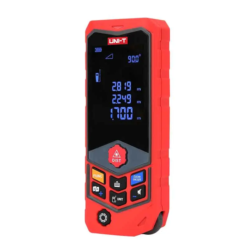 UNI-T LM50D Laser Distance Meter 50m Curvature Measure Rangefinder Range Finder Tester Auto Voice/Audio HD Display