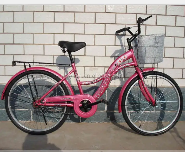 26 ladies bike pink