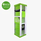 Green Design Nutrition Pharmacy Store Cardboard Health Care Products Display