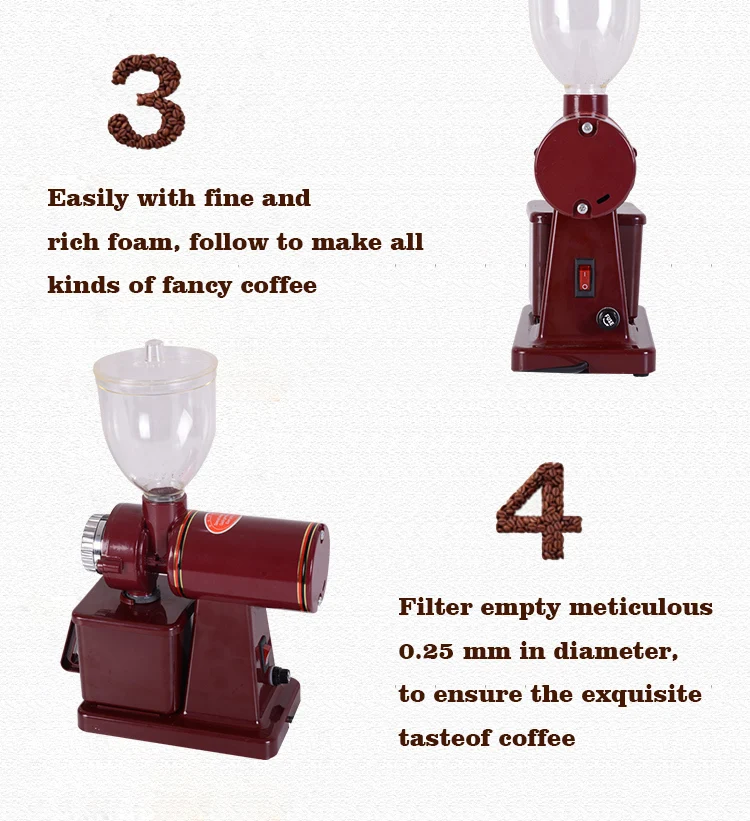 High quality manual industrial coffee grinder/burr grinder