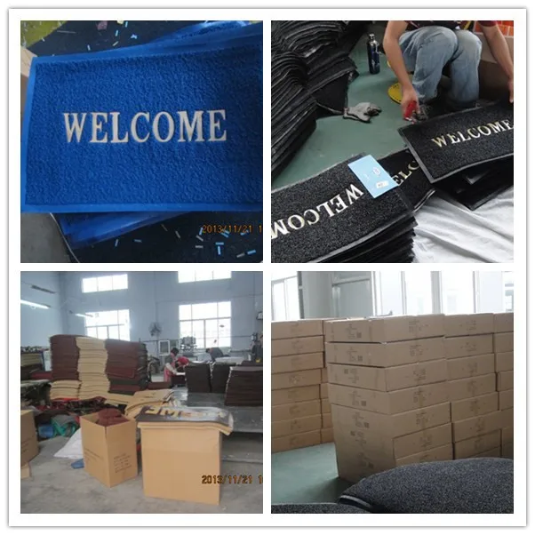 High quality factory price pp printed door mat