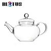 High quality heat resistant glass teapot and warmer set