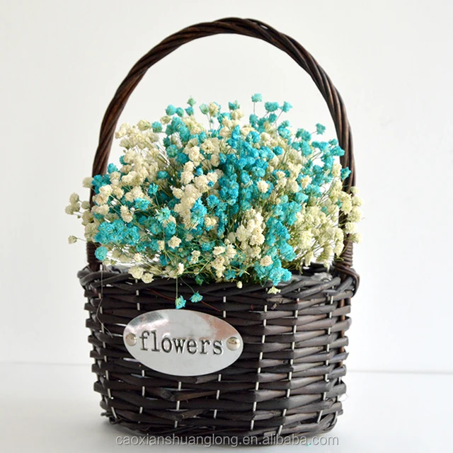 2017 home decoration flower girl basket wicker gift baskets