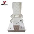 Queen style nail salon pedicure chair foot spa furniture