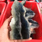 Wholesale Natural Free Form Rainbow Fluorite Quartz Large Crystal Points for Sale