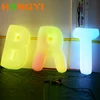 Advertising Inflatable LED Letter Wedding Stage Decorations Customized Models