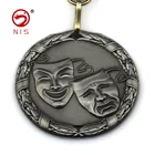 Antique alloy custom medals no minimum order