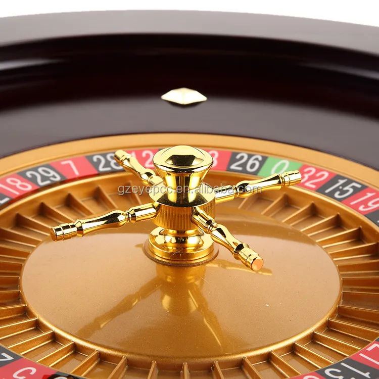 Standard casino roulette wheel size
