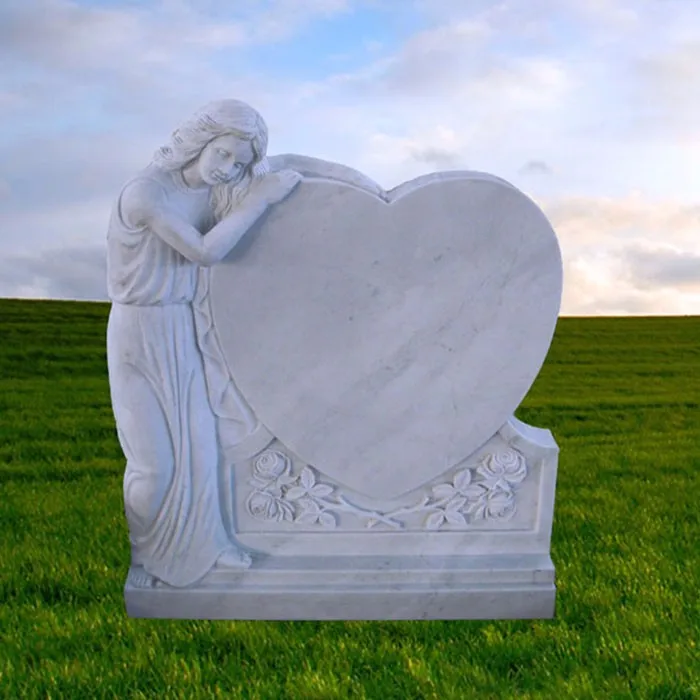 Angel White Marble Grave Headstones Price - Buy Marble Headstones