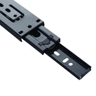 furniture hardware telescopic channel drawerbearing drawer rail slide