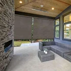 Economic budget eco-friendly blackout sun shading roller shade blinds for Home Decor outdoor patio