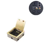 Hdmi Pop Up Cables Mini Ac Usb Power xlr floor connection socket box