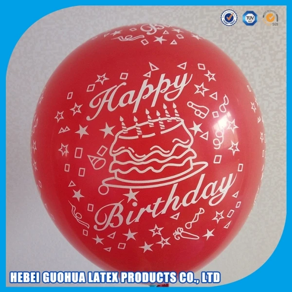 baby 1st first birthday balloons girl boy printed party