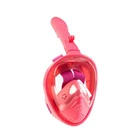 2019 Full Face Snorkel Mask 180 Degre Adjustable Head Straps Diving Equipment With Camera Mount For KIDS