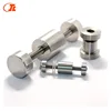 Shenzhen factory anodized cnc machining parts, cnc turning parts with thread