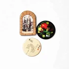 Custom gift full color printing Epoxy 3D refrigerator magnet