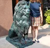 /product-detail/large-outdoor-garden-decor-artworks-animal-ideas-docile-standing-lion-statue-60817398997.html