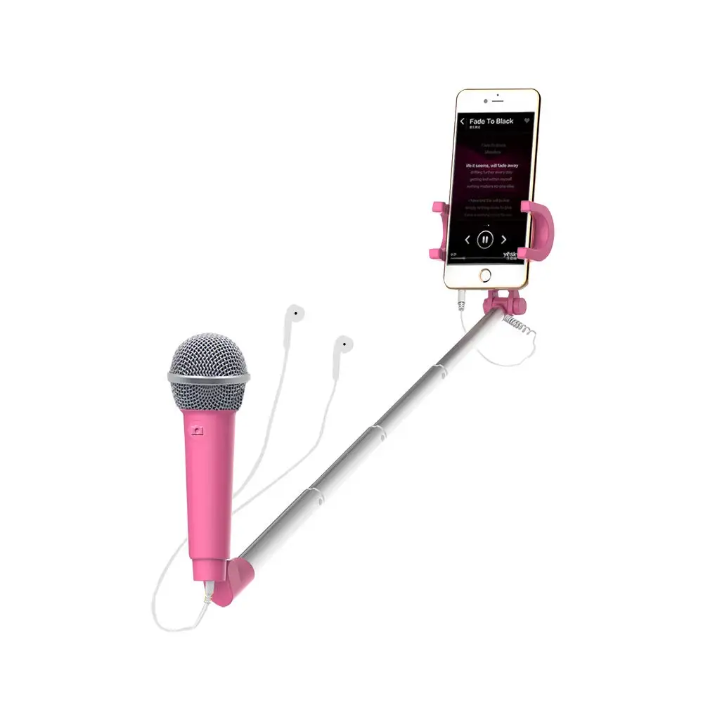 Selfie Microphone Selfie Stick With Foldable Holder for smartphone - ANKUX Tech Co., Ltd