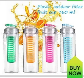 Hot Sale Fashion 760ml Sports Health Fruit Juice Bottle Water Tour Outdoor Sport Cup Bottle Plastic Bottle Four Colors