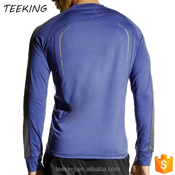 mens polyester spandex long sleeve shirts